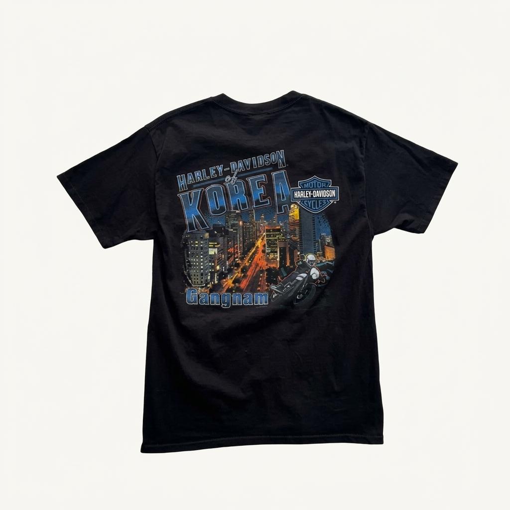[95] Harley Davidson 'Korea' T Shirt 1