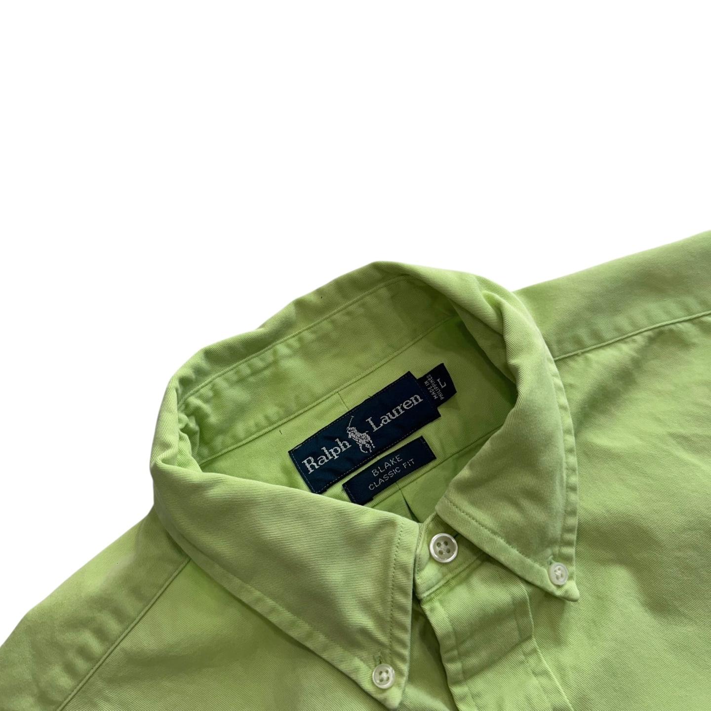 [105~] Polo Ralph Lauren OCBD Short Sleeve Shirt 9
