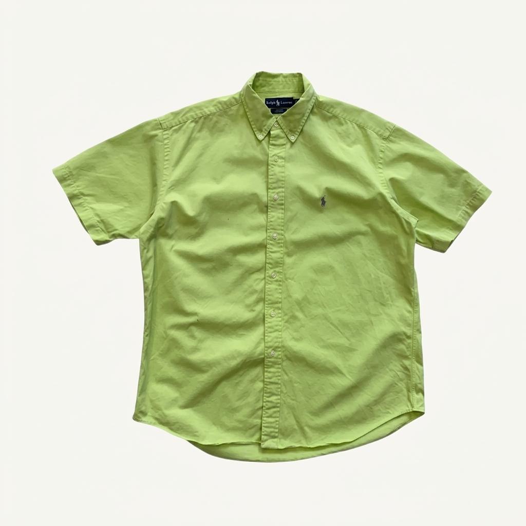 [105~] Polo Ralph Lauren OCBD Short Sleeve Shirt 1