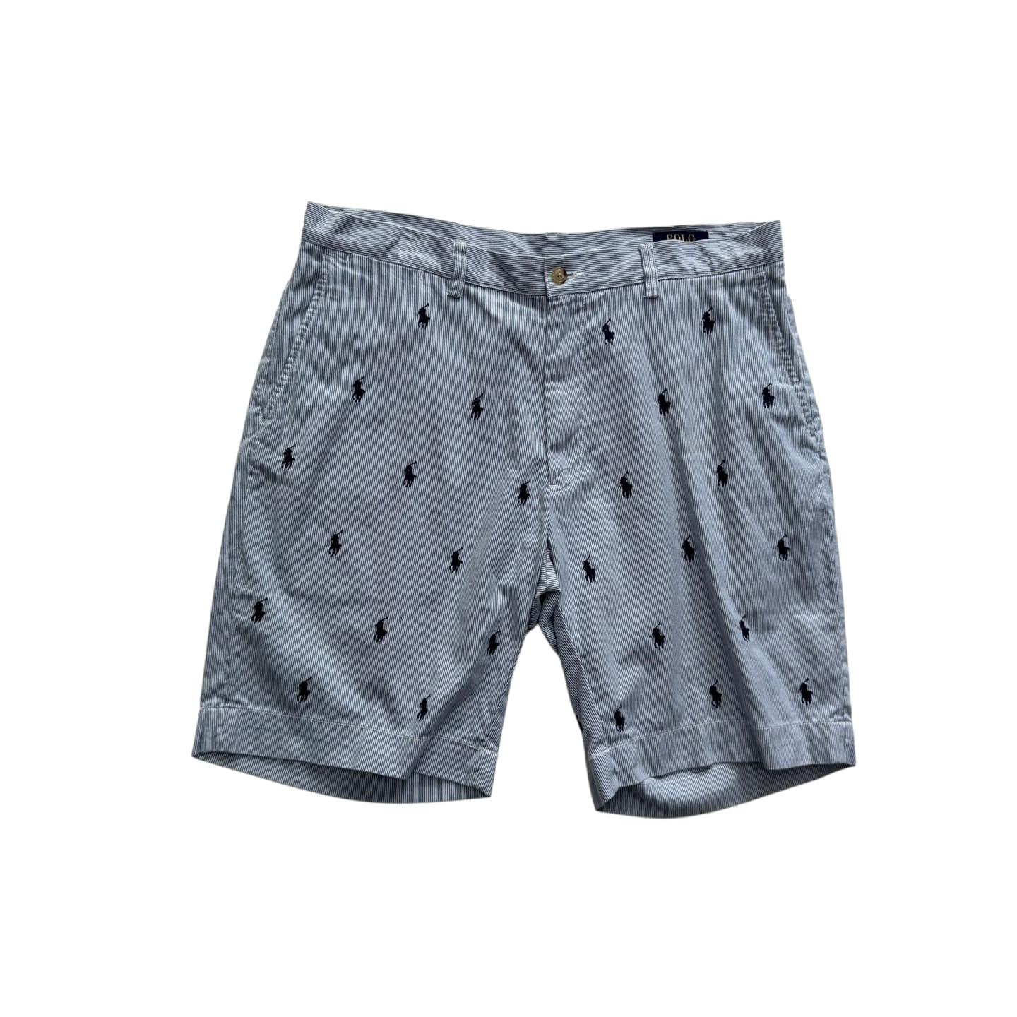 [36] Polo Ralph Lauren Seersucker Shorts 7