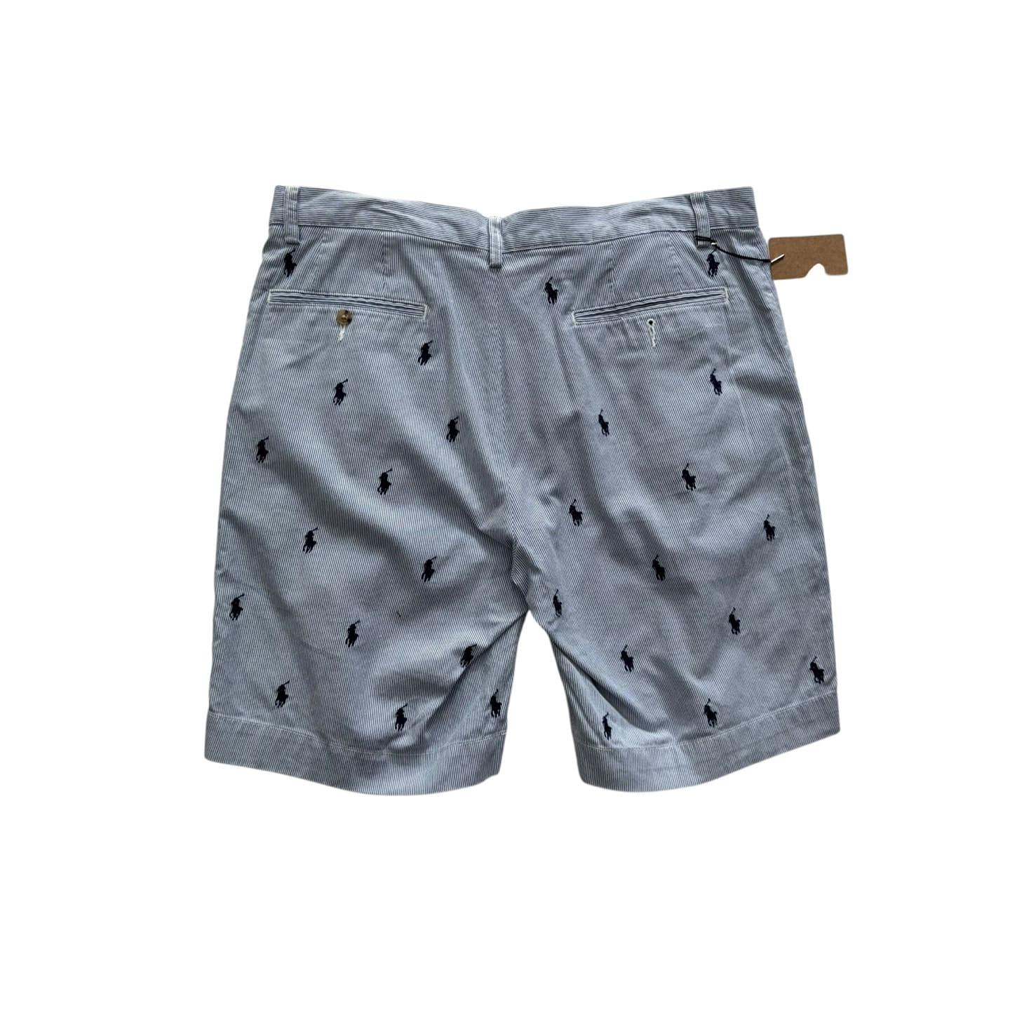 [36] Polo Ralph Lauren Seersucker Shorts 10