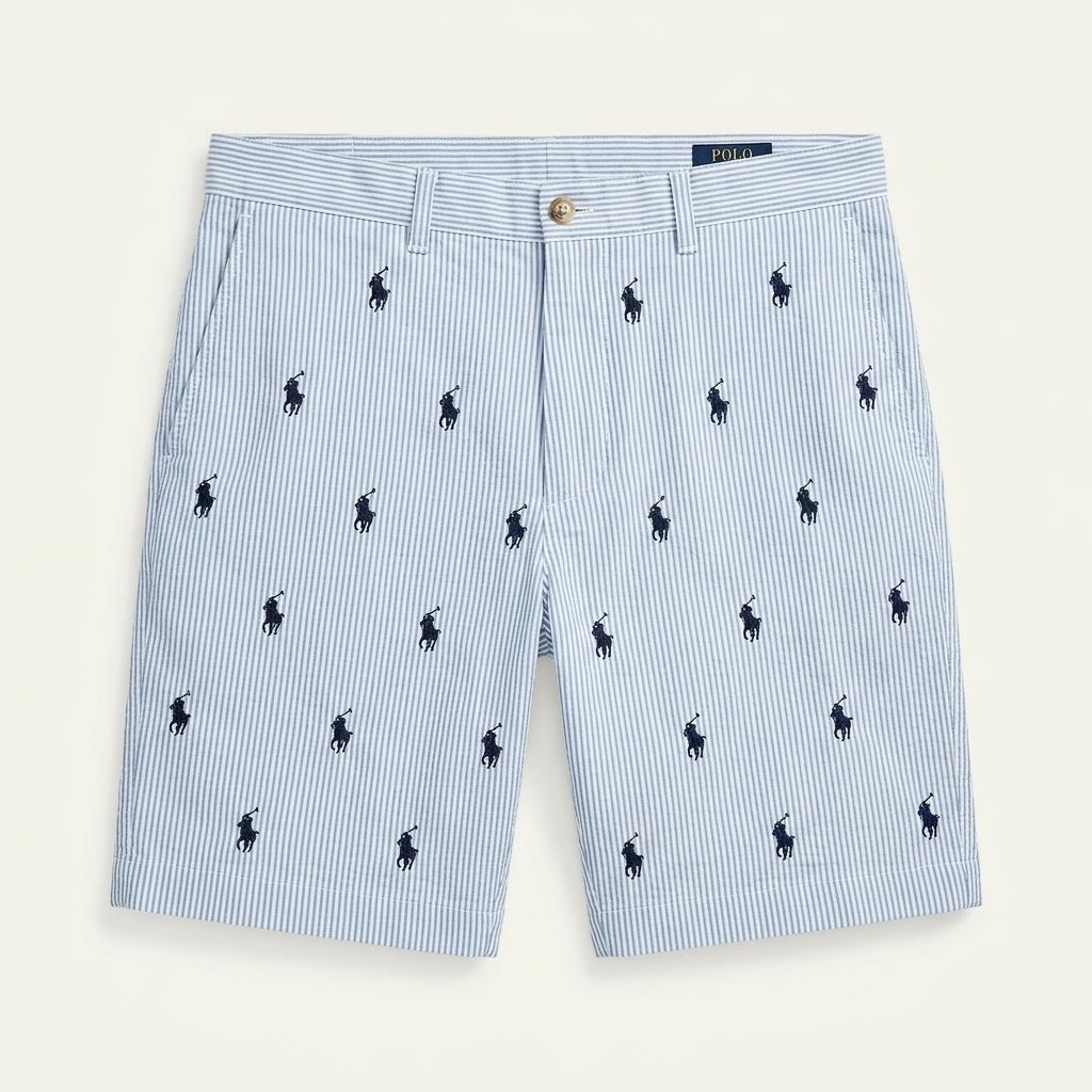 [36] Polo Ralph Lauren Seersucker Shorts 1