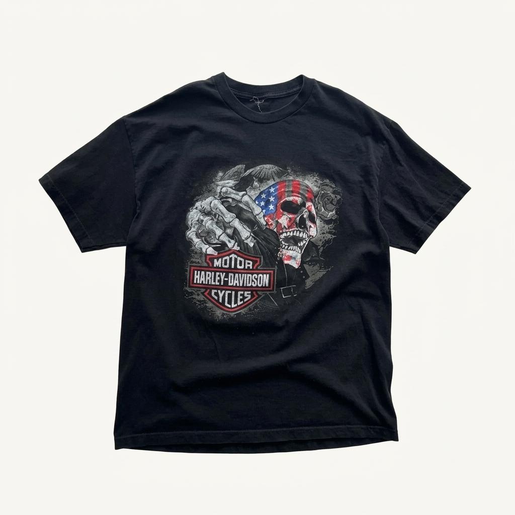 [105] Harley Davidson T Shirt 1