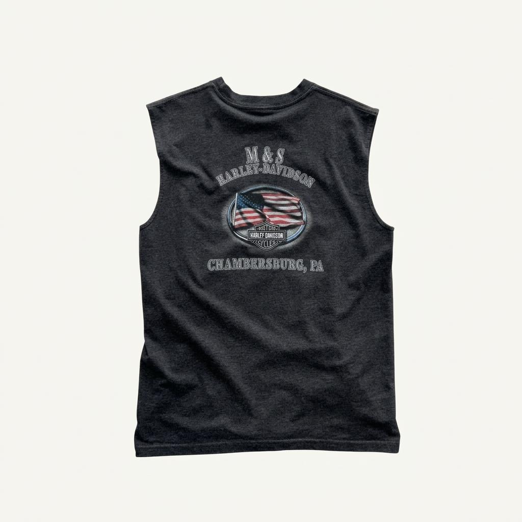 [105] Harley Davidson Sleeveless 1