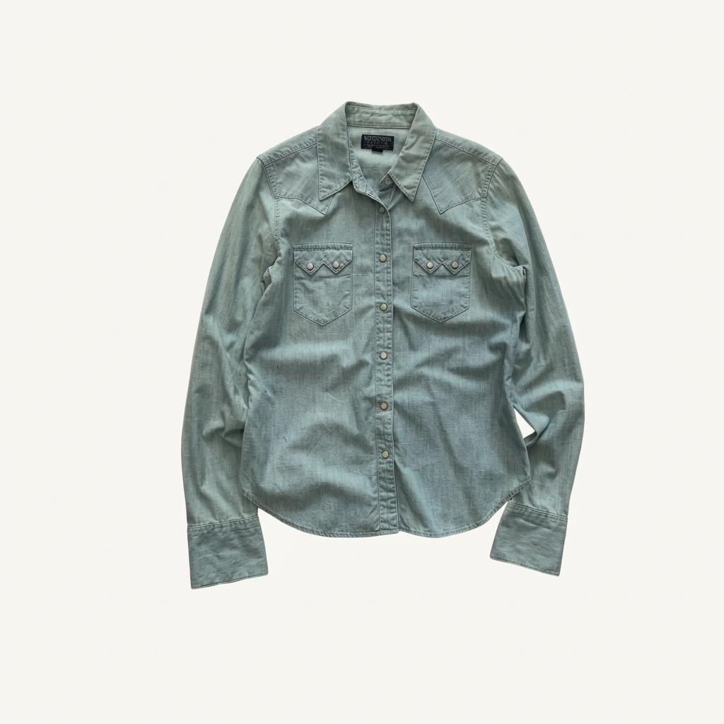 [우먼 M~L] Polo Ralph Lauren Chambray Western Shirt 1