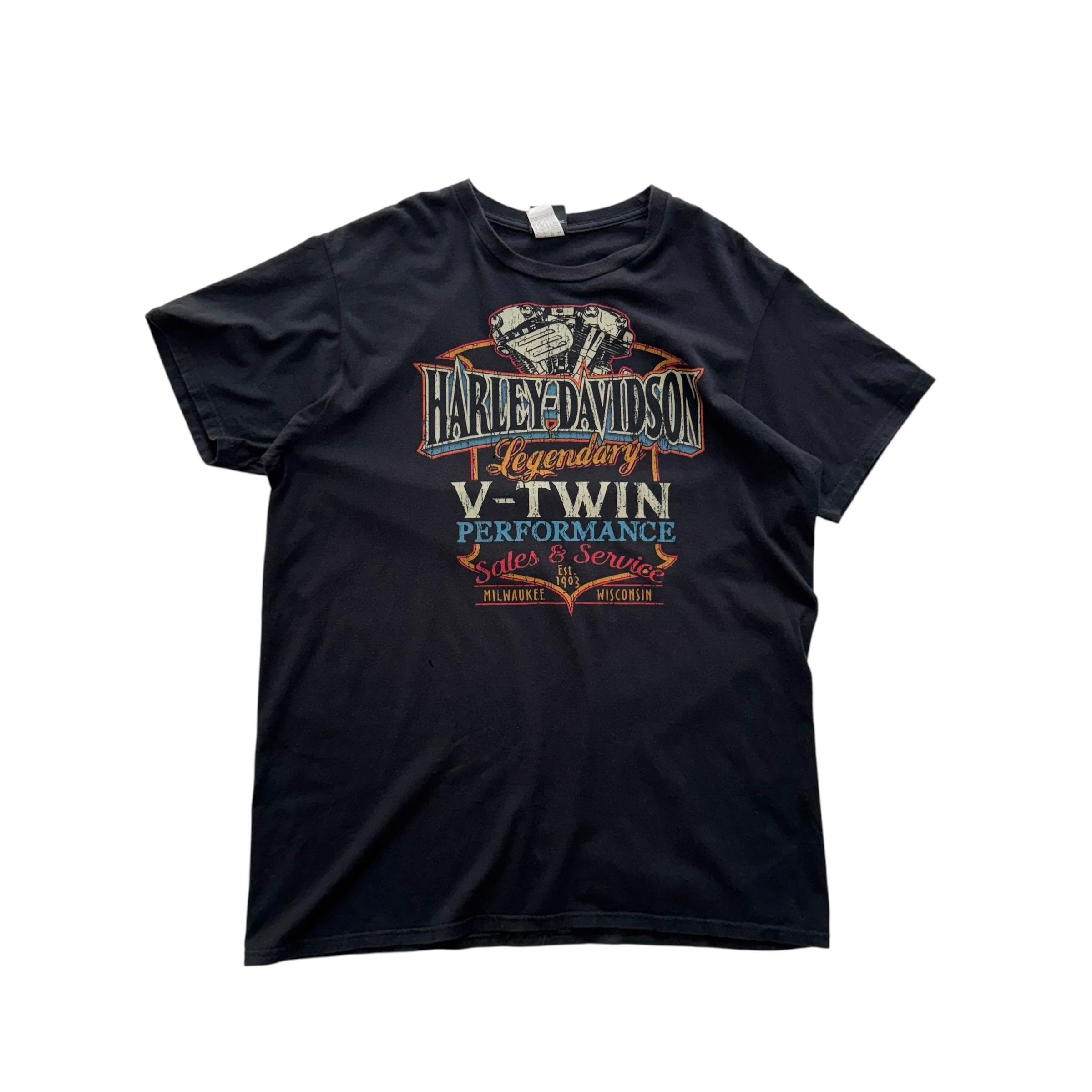 [105] Harley Davidson T shirt 8