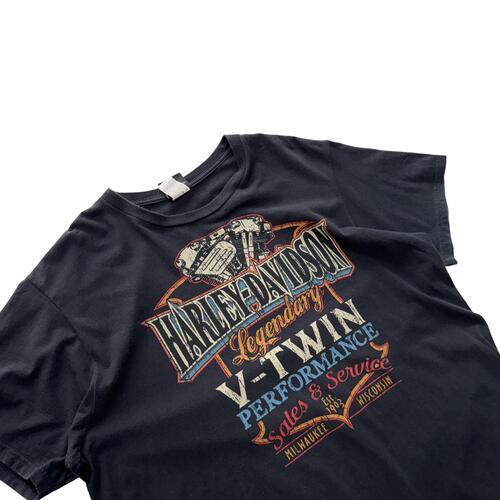 [105] Harley Davidson T shirt 3