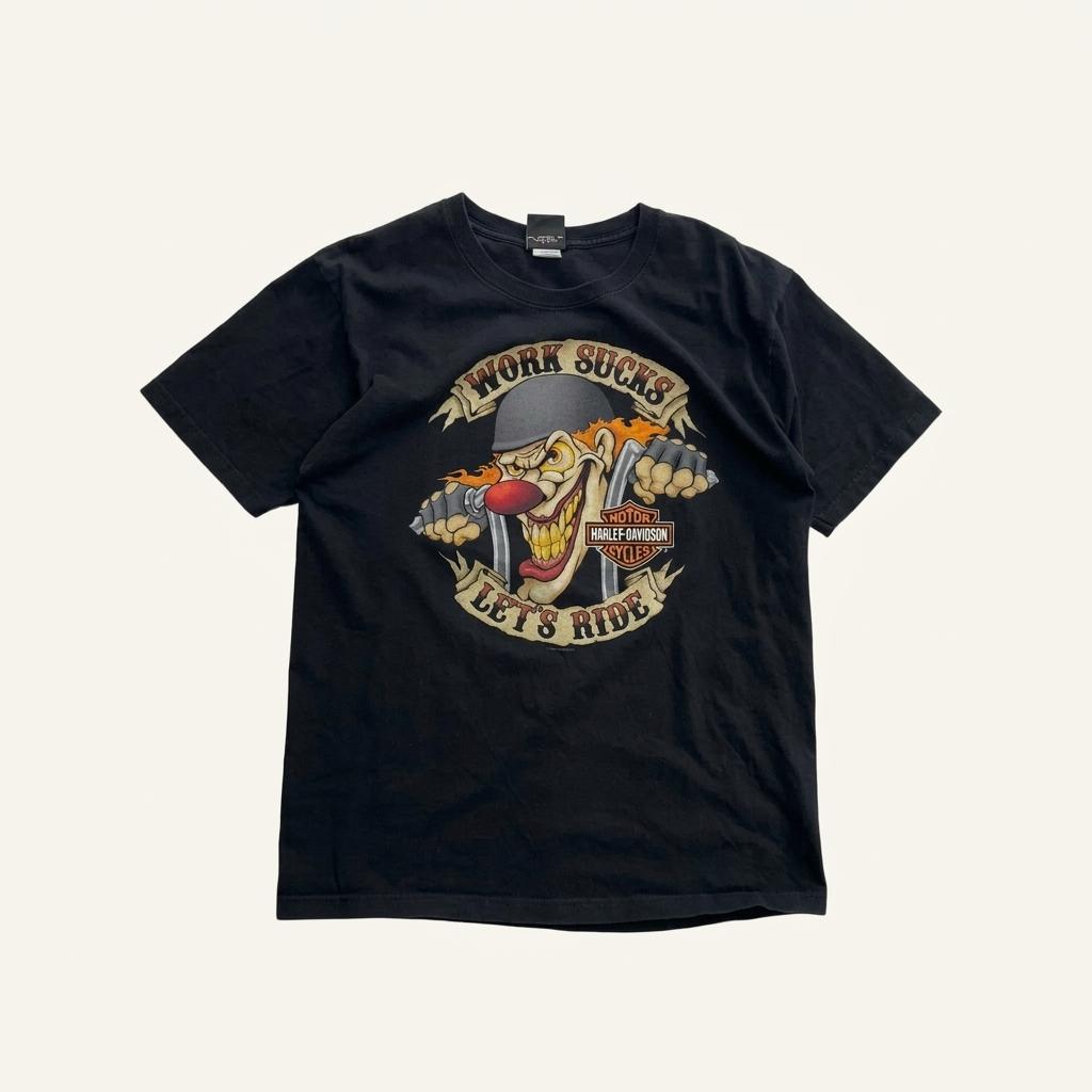 [100] Harley Davidson T shirt 1