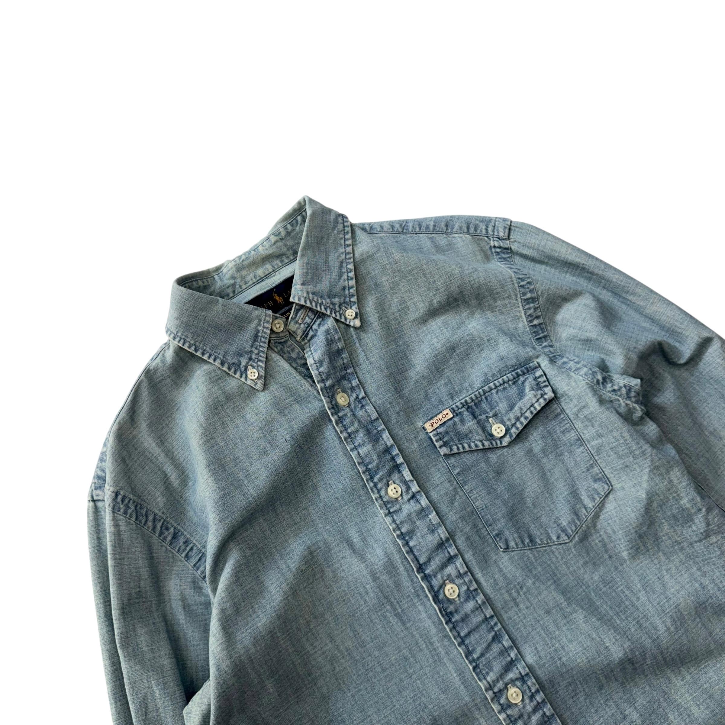 [90~95] Polo Ralph Lauren Chambray Shirt 9