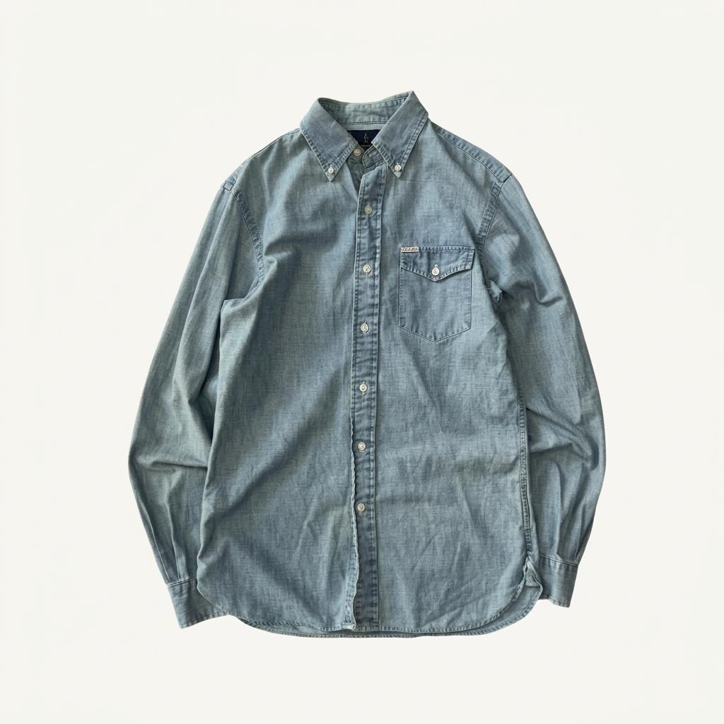 [90~95] Polo Ralph Lauren Chambray Shirt 1