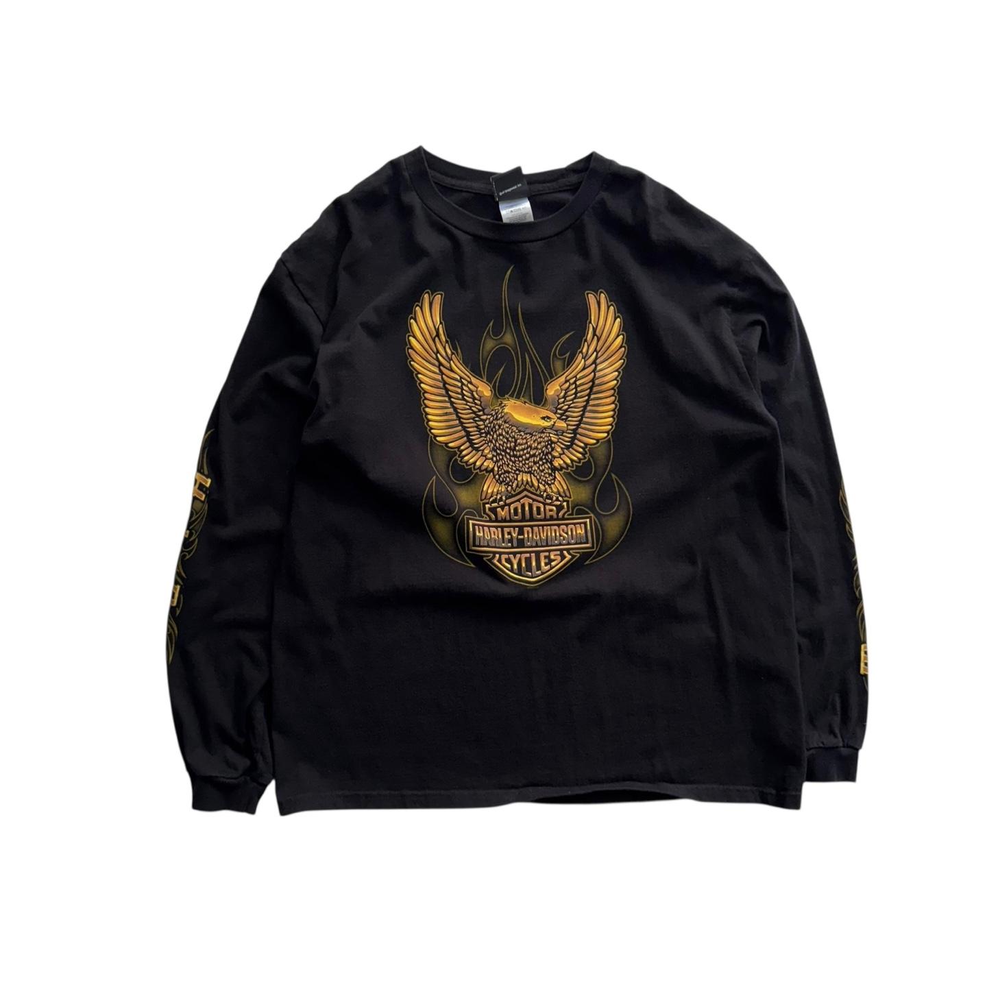 [105] Harley Davidson Eagle Long Sleeve 8