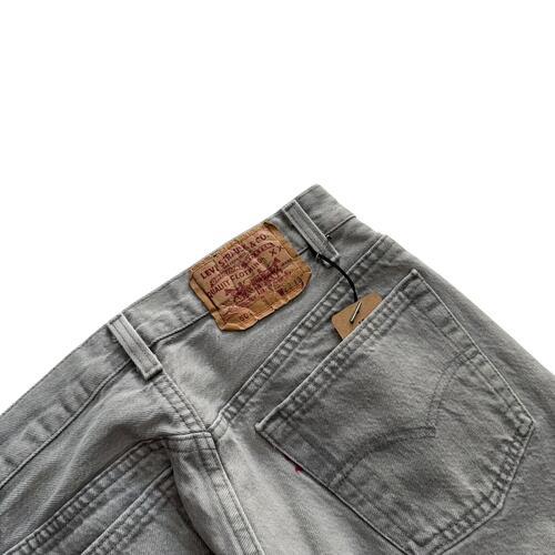 [27.5] 90's Levis 501 Grey Jeans [lv0645] 10