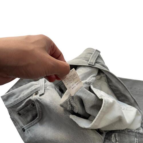 [27.5] 90's Levis 501 Grey Jeans [lv0645] 5