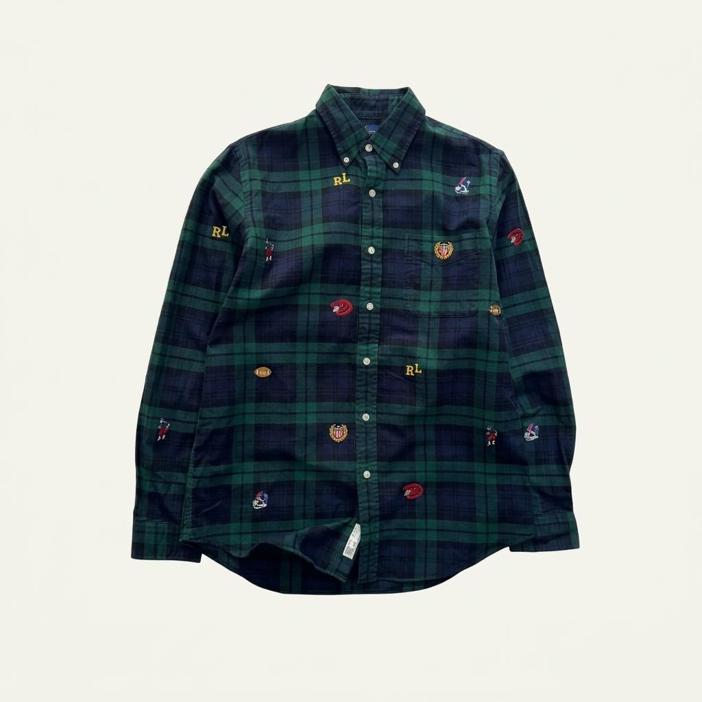 [95] Polo Ralph Lauren Blackwatch  Embroidered 1
