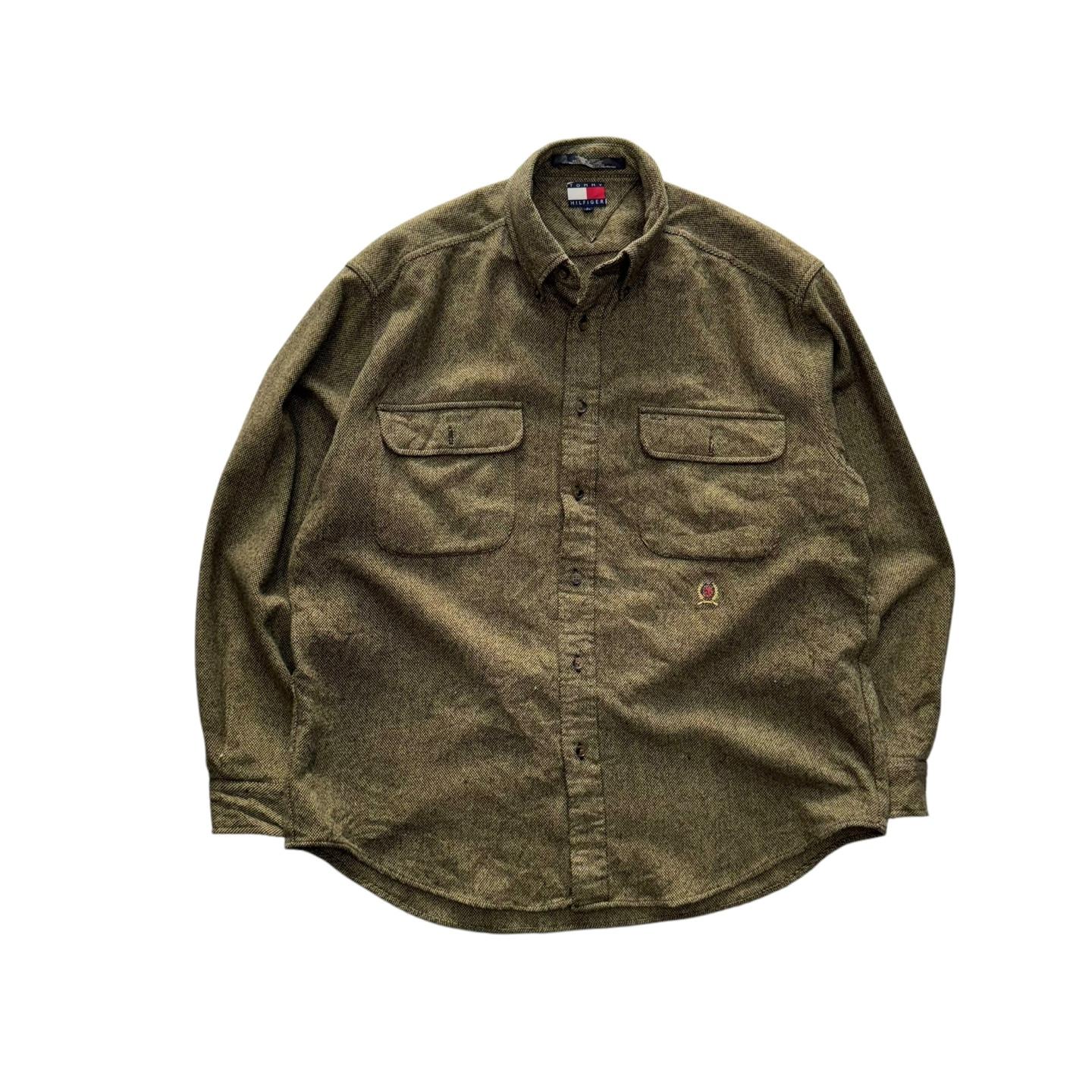 [105] 90's Tommy Hilfiger Wool Shirt 7