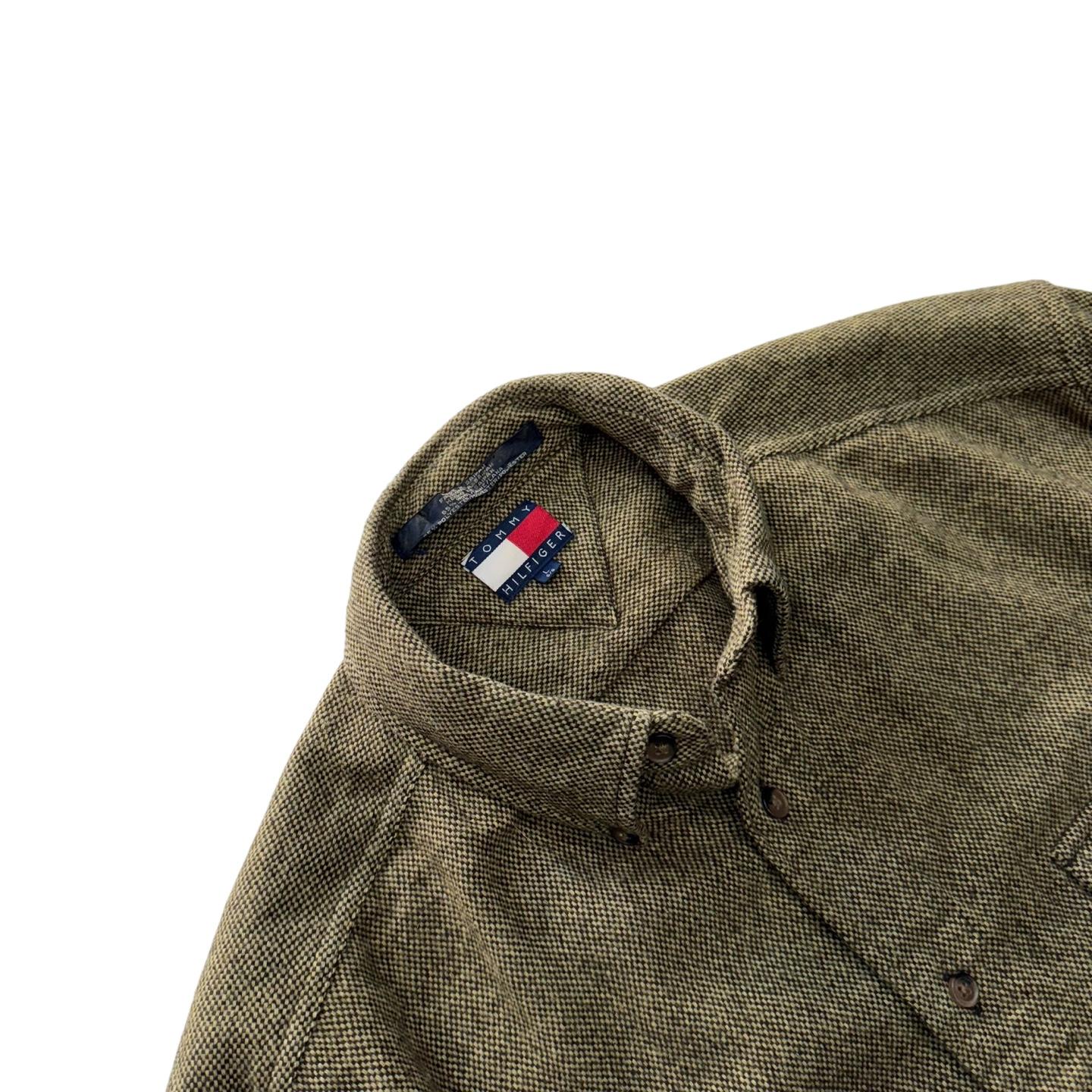 [105] 90's Tommy Hilfiger Wool Shirt 9