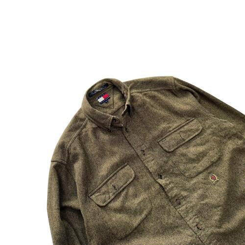 [105] 90's Tommy Hilfiger Wool Shirt 3