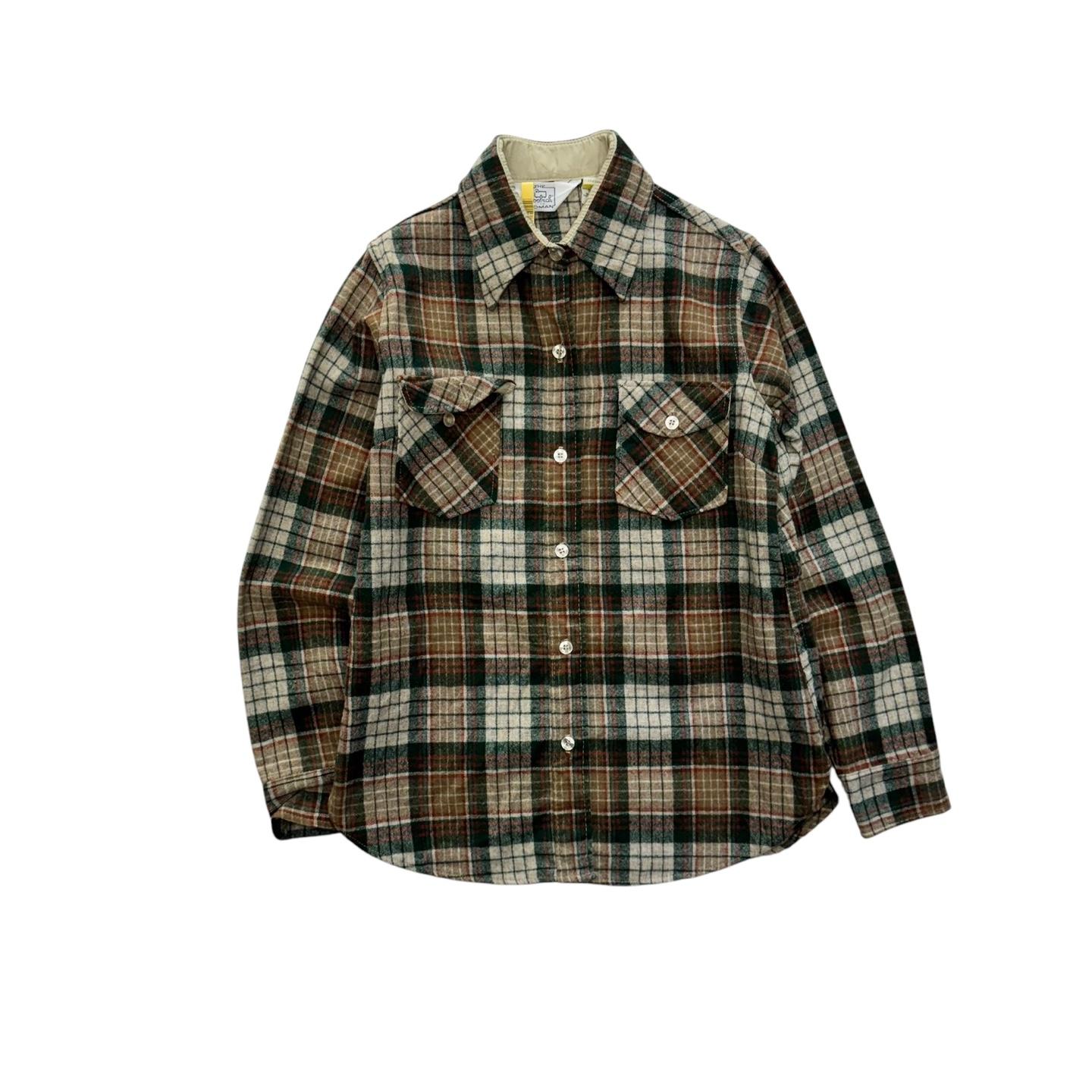 [우먼 M] 70's Woolrich Wool Shirt 7