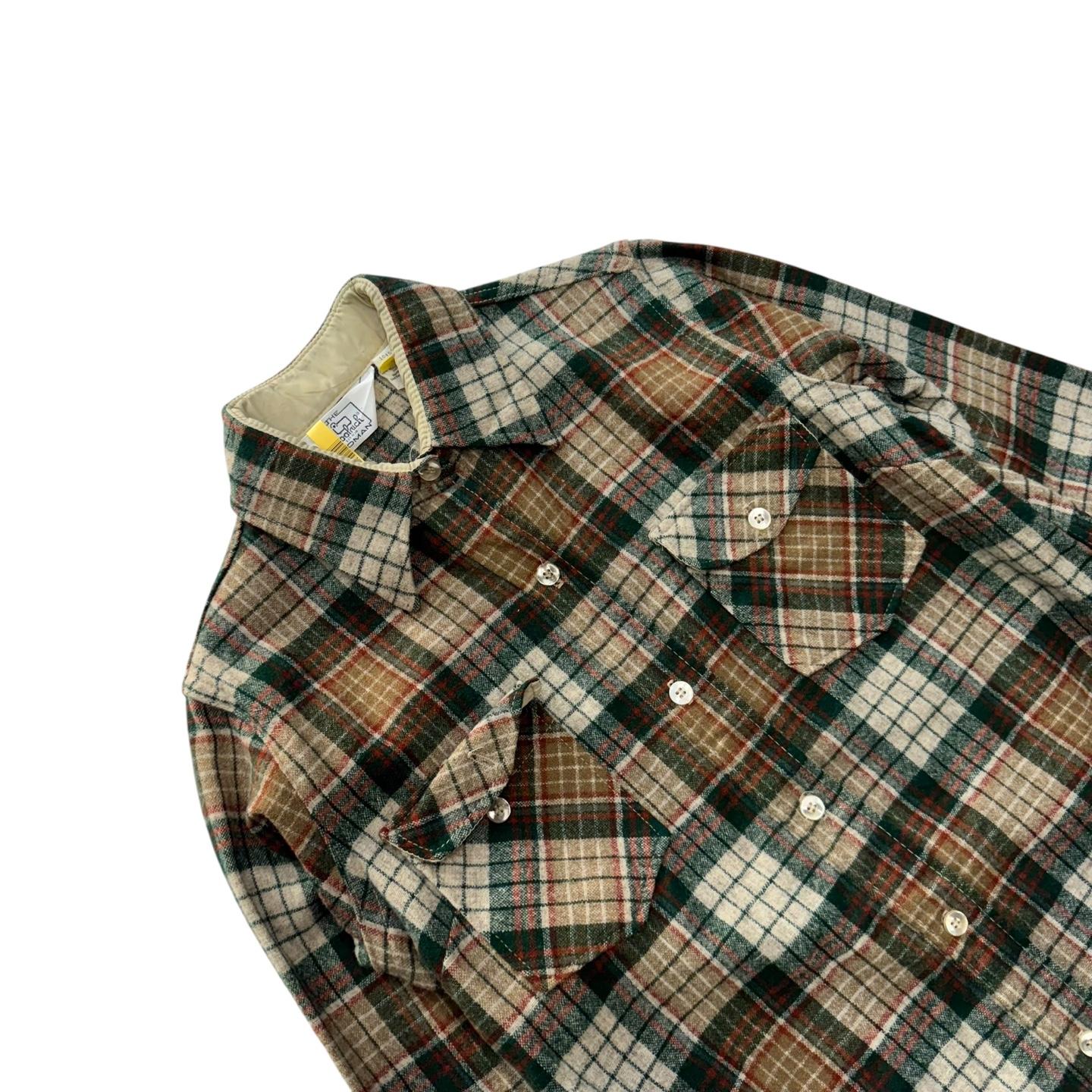 [우먼 M] 70's Woolrich Wool Shirt 8