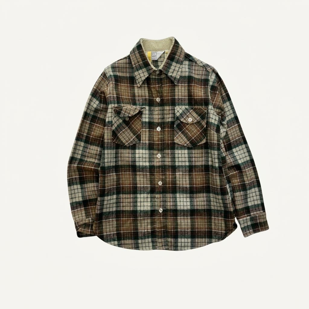 [우먼 M] 70's Woolrich Wool Shirt 1