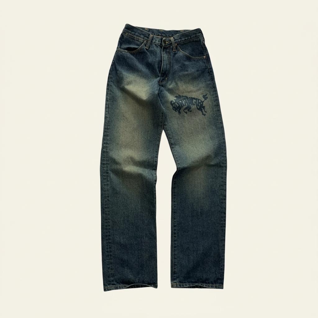 [26] Wrangler Blue Bell MA708 Jeans [LV0201] 1