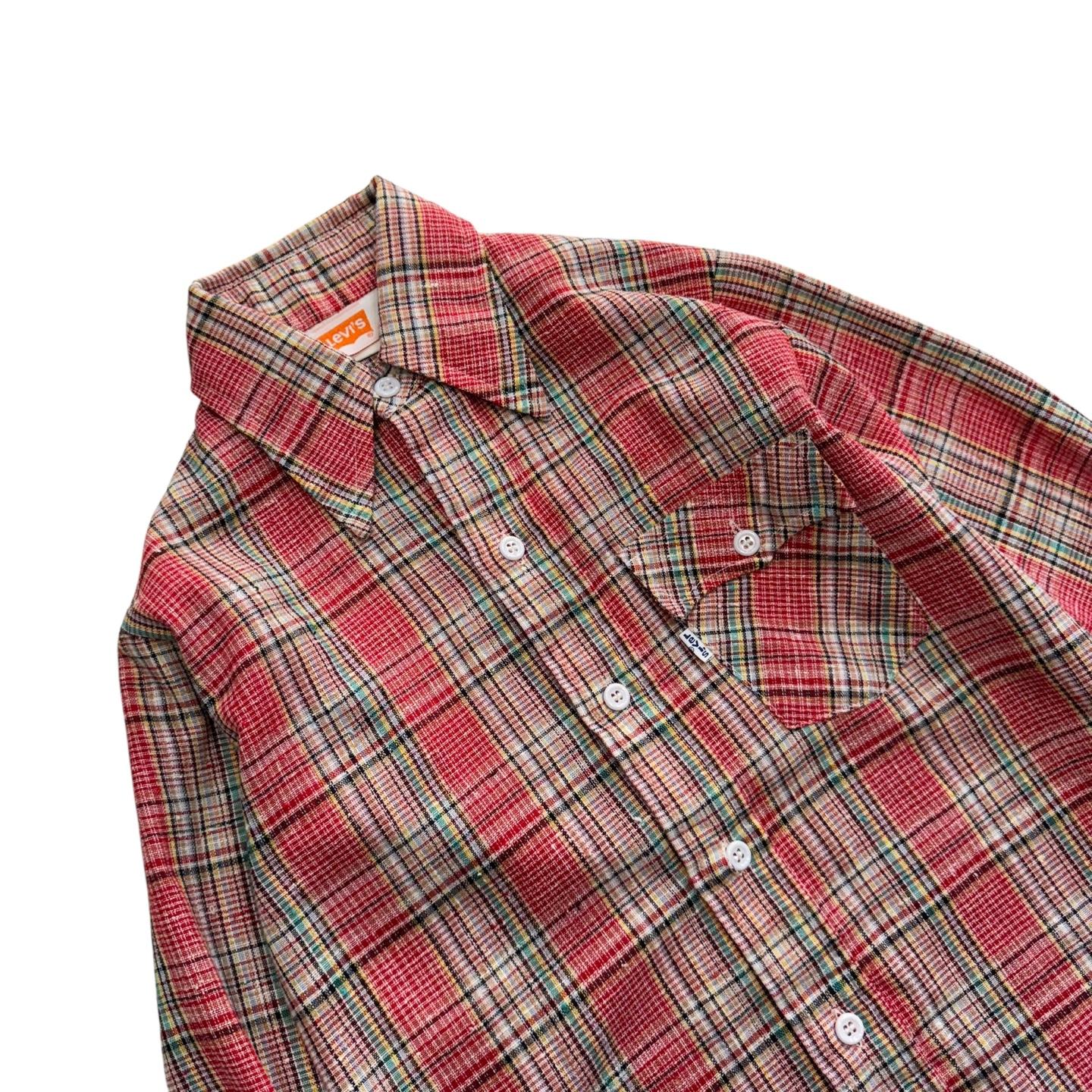 [90 or 우먼 M] 70's Levis Shirt 9