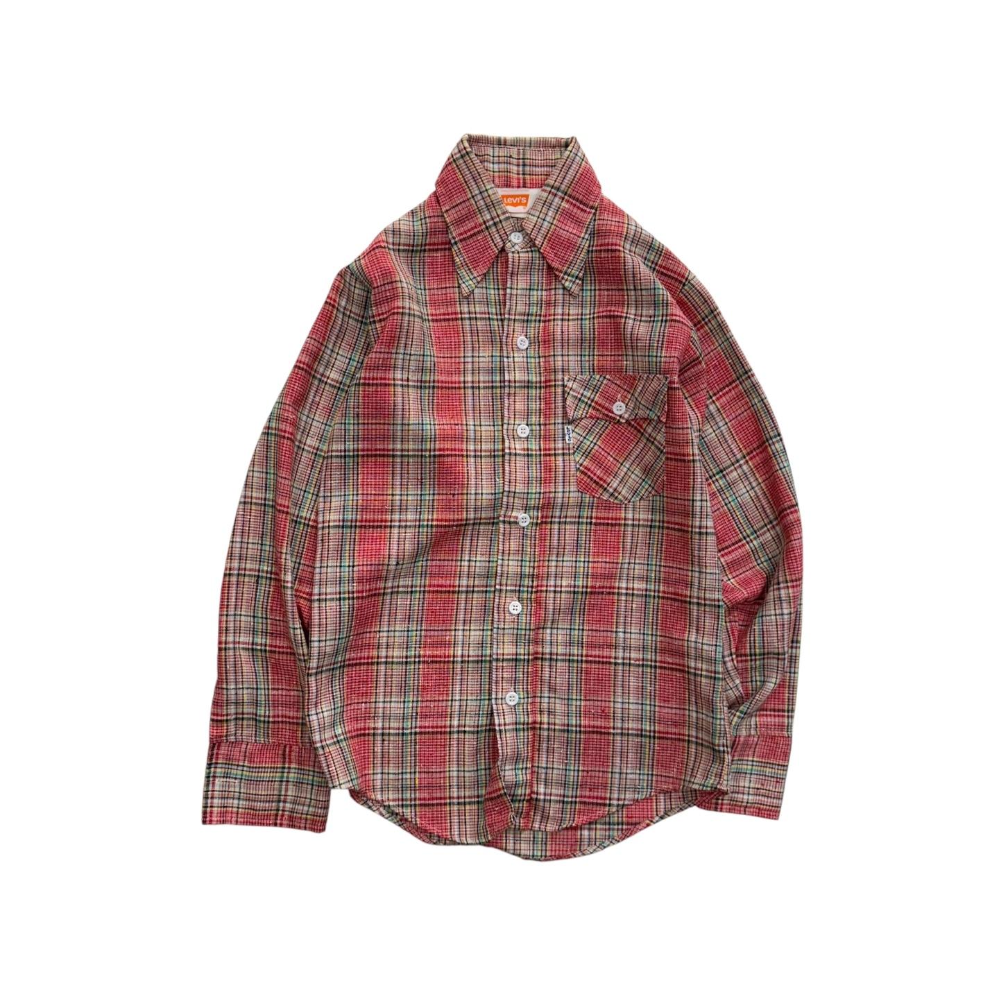 [90 or 우먼 M] 70's Levis Shirt 8