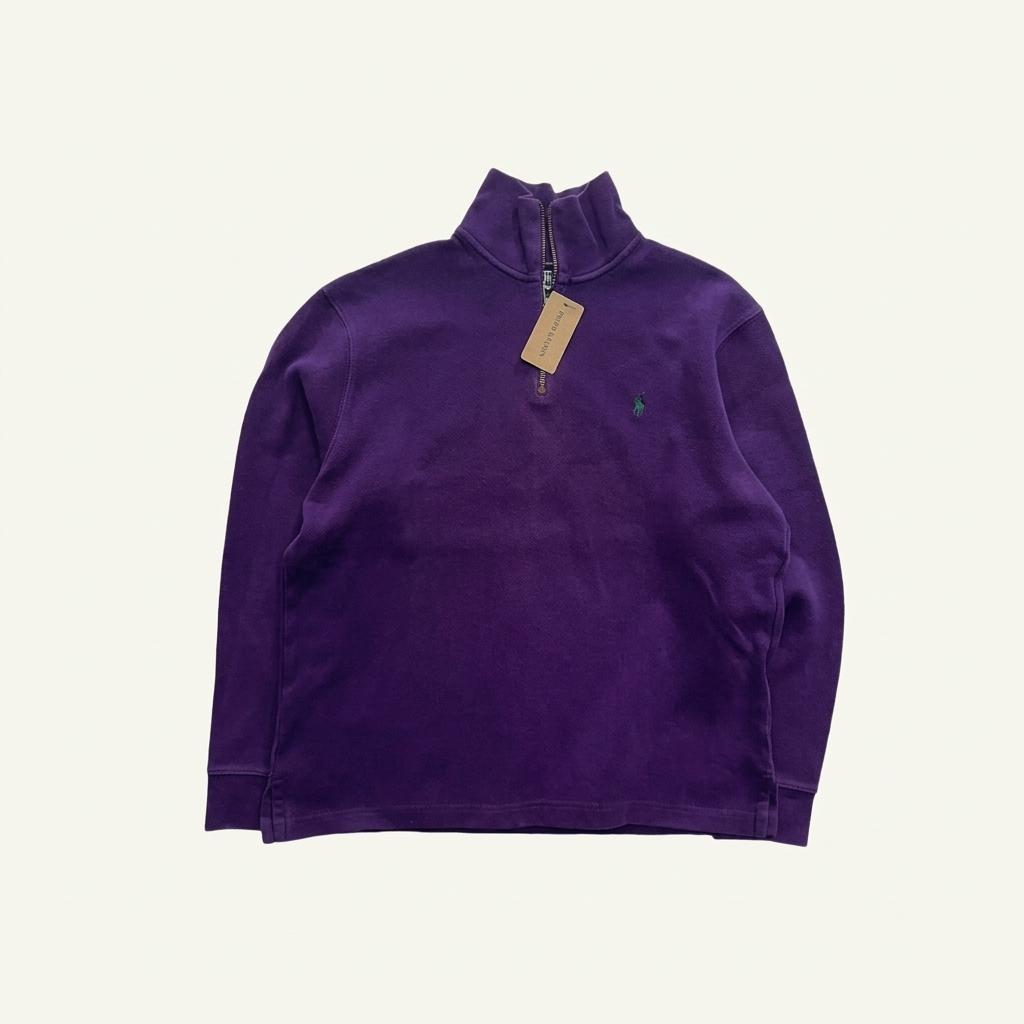 [98] Polo Ralph Lauren Pullover Half Zip Sweater 1