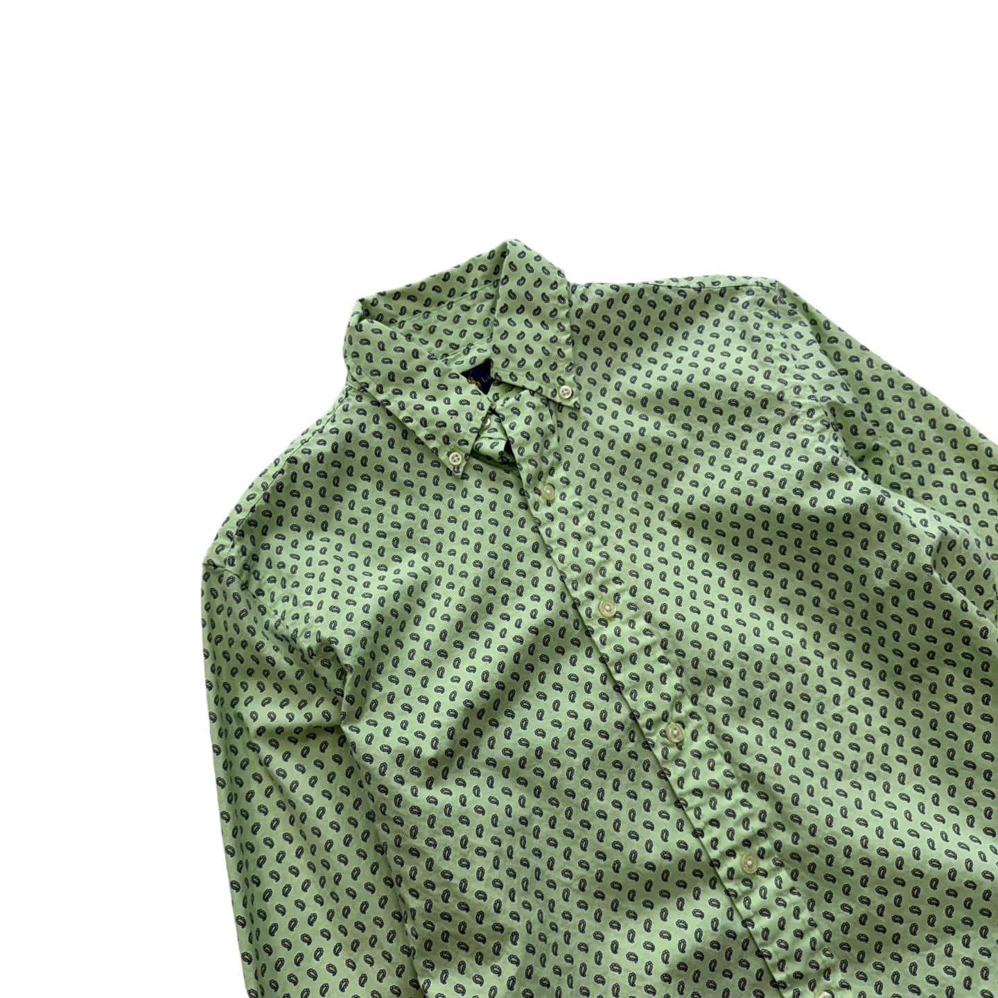 [90] Polo Ralphl Lauren Paisley Shirt 7
