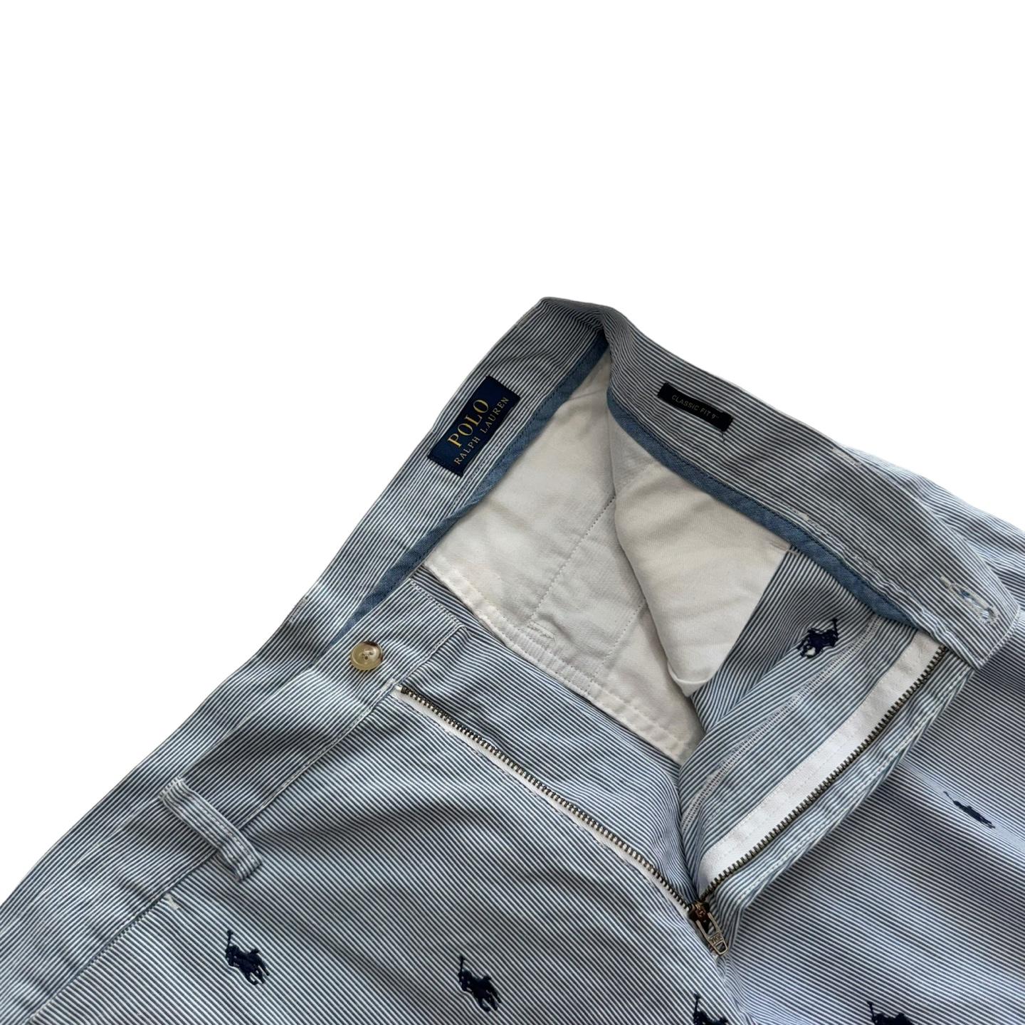 [35] Polo Ralph Lauren Seersucker Shorts [LV041] 10