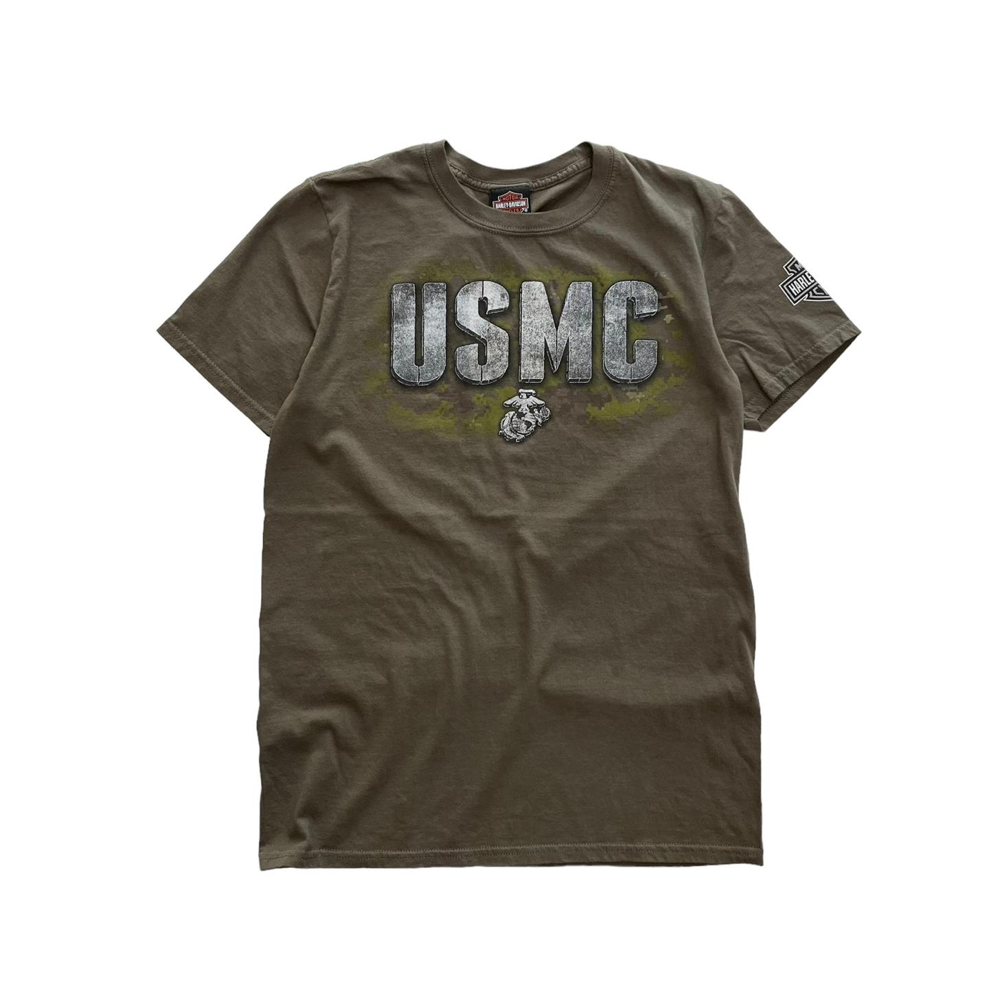 [95] Harley Davidson 'USMC' T Shirt 6