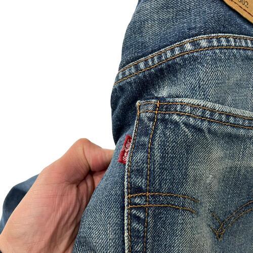 [28] 90's Levis 502 Selvage Jeans [LV767] 11