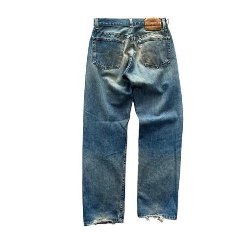[27.5] 90's Levis 501xx 555 Factory Jeans [LV401] 3
