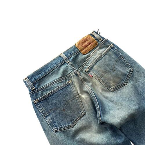 [27.5] 90's Levis 501xx 555 Factory Jeans [LV401] 10