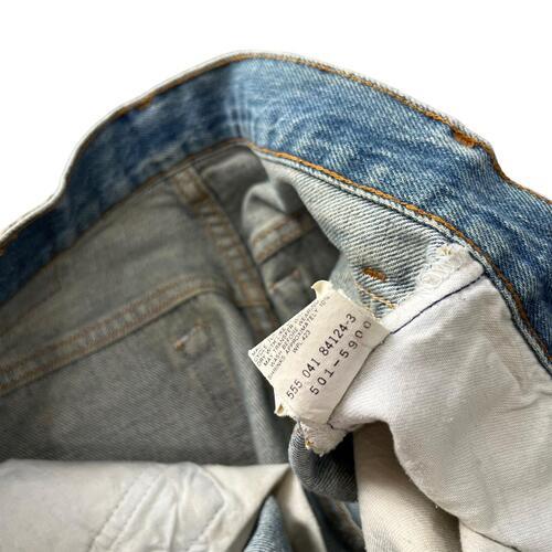 [27.5] 90's Levis 501xx 555 Factory Jeans [LV401] 6