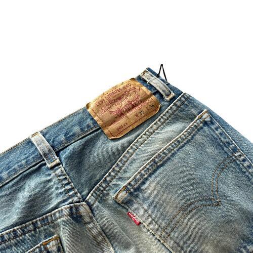 [27.5] 90's Levis 501xx 555 Factory Jeans [LV401] 11