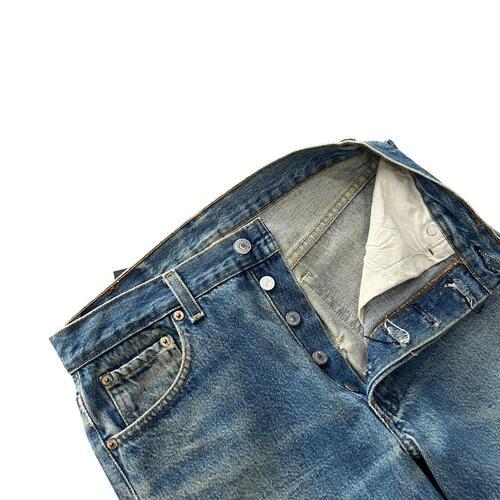 [27.5] 90's Levis 501xx 555 Factory Jeans [LV401] 5