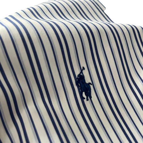 [100] Polo Ralph Lauren 1/2 Stripe Shirt 5