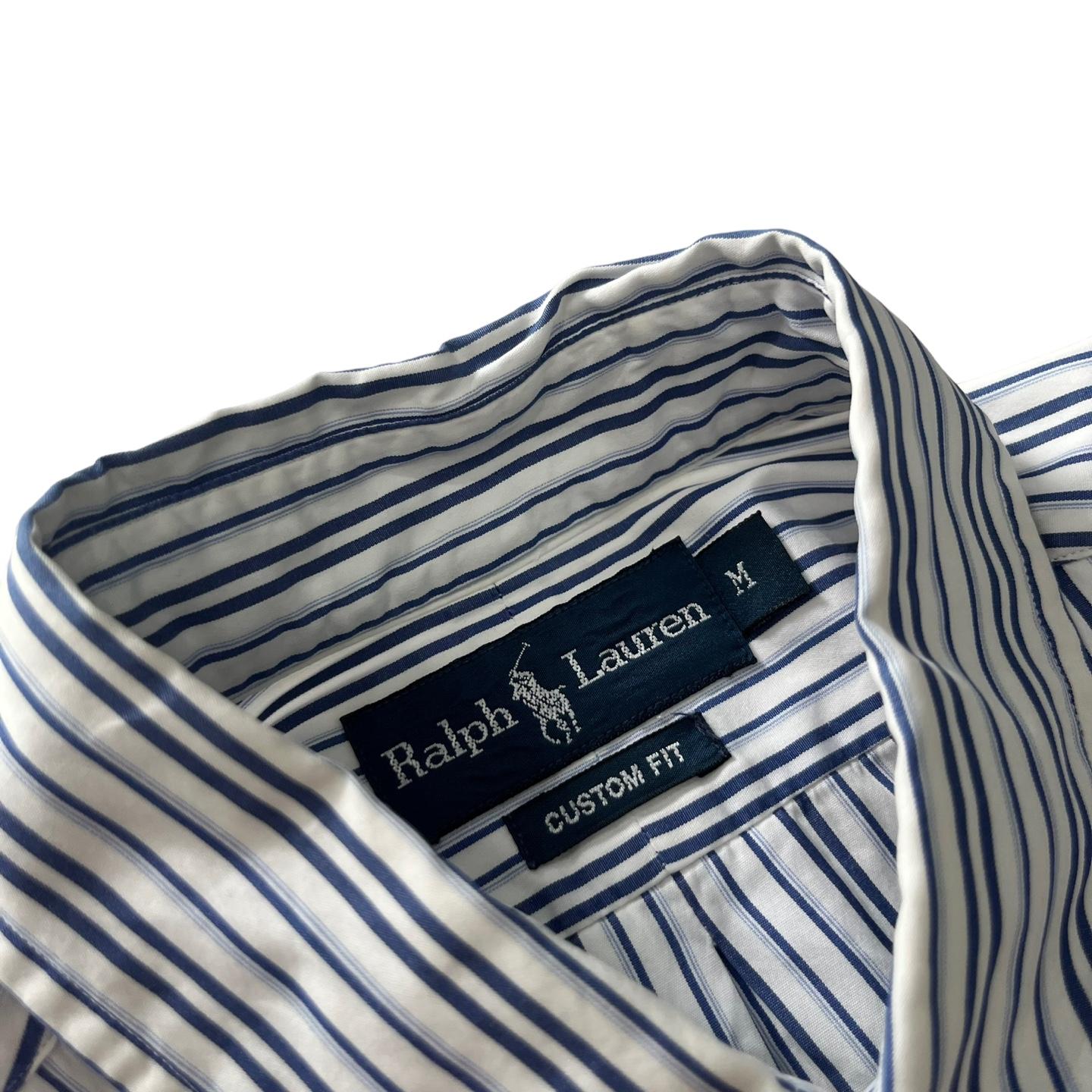[100] Polo Ralph Lauren 1/2 Stripe Shirt 9