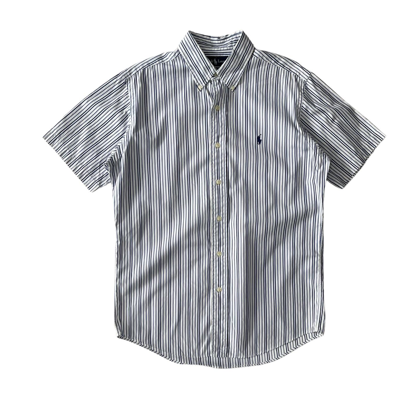 [100] Polo Ralph Lauren 1/2 Stripe Shirt 7