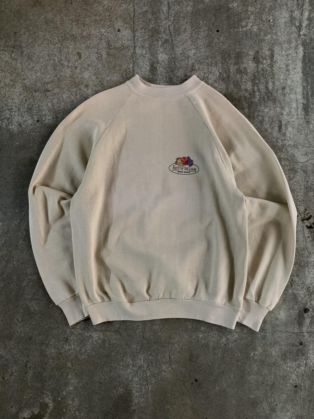 1970s Fruit of the Loom Logo Printed Sweatshirt 5