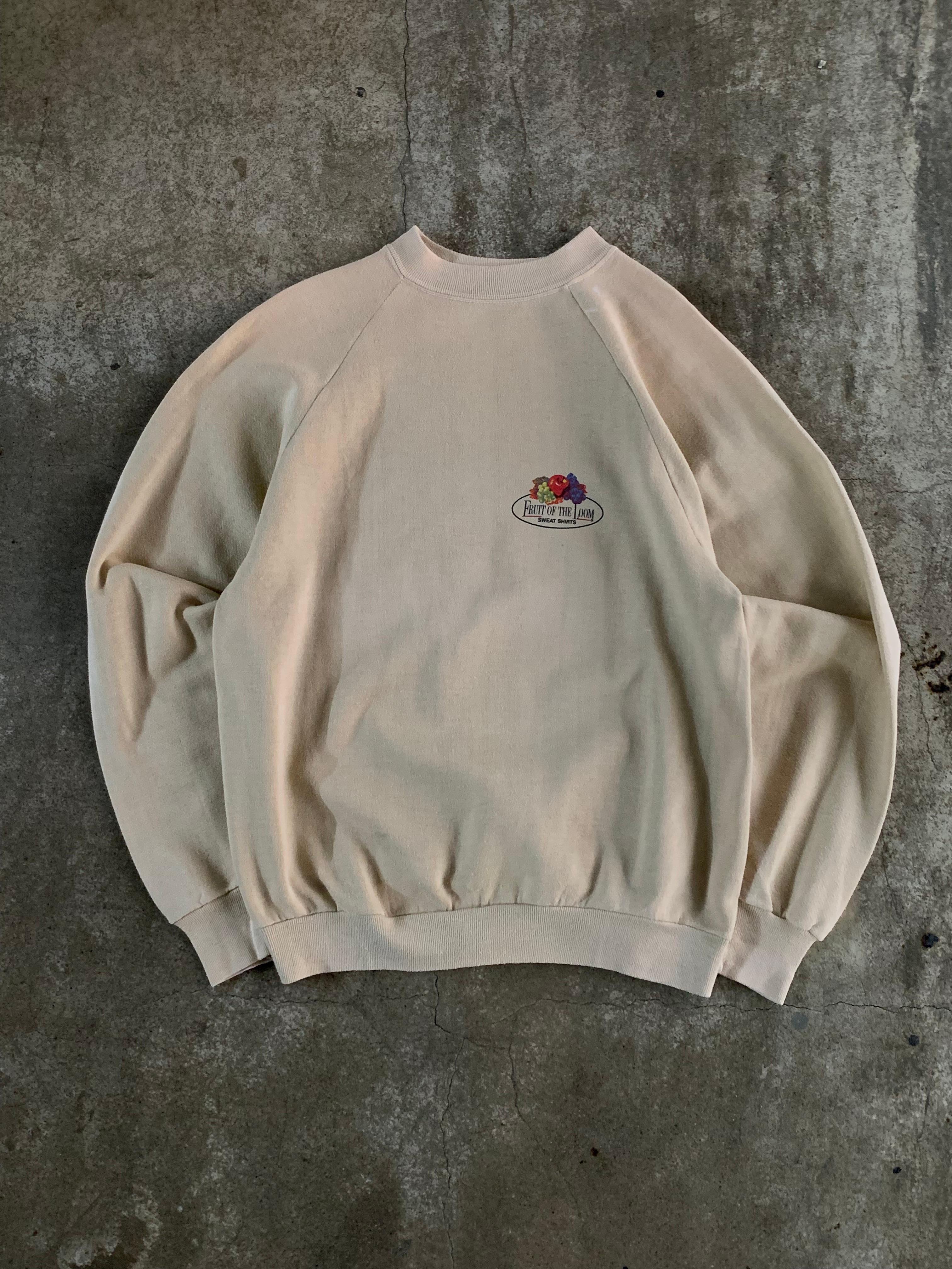 1970s Fruit of the Loom Logo Printed Sweatshirt 3