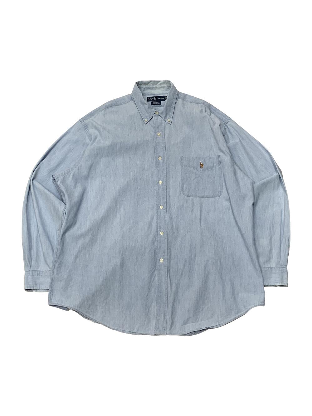 Polo by Ralph Lauren Chambray Shir 'BIG SHIRT' 6