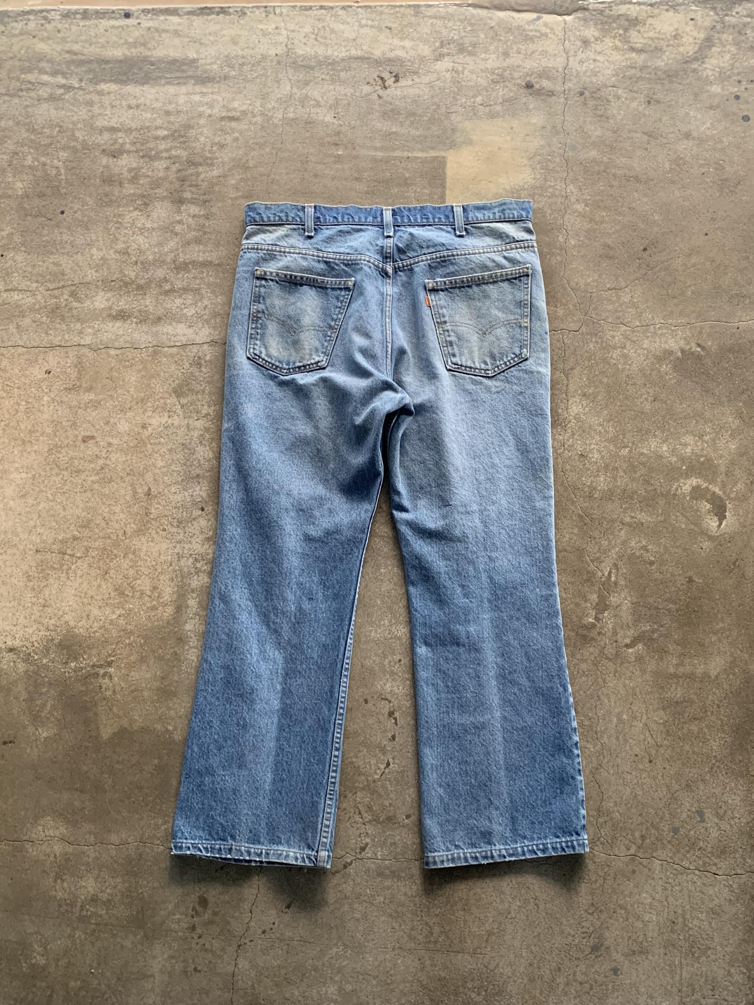 1980s Levi's 517 OrangeTab Denim Jeans 6