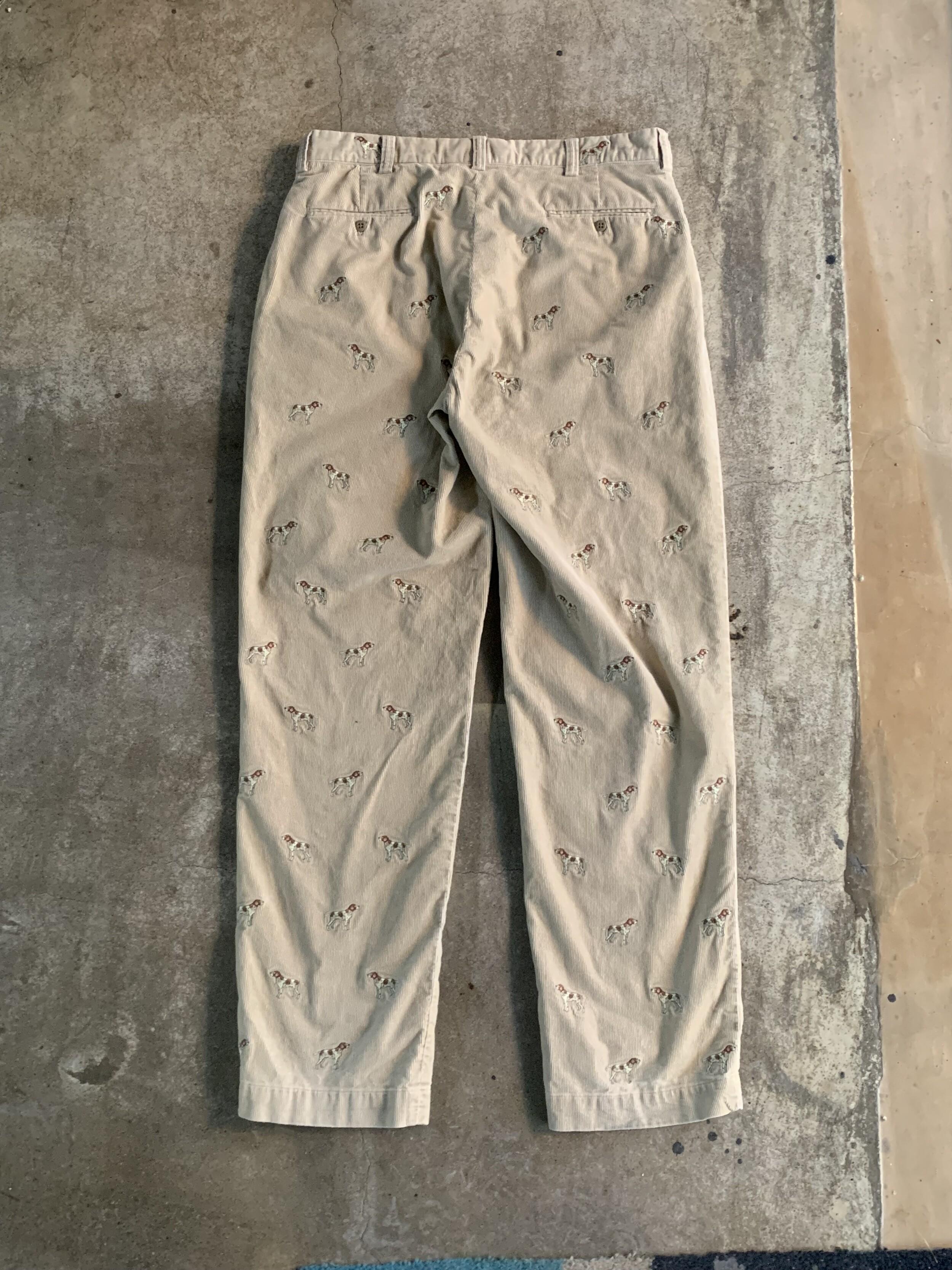 Polo by Ralph Lauren Embroidery Corduroy Pants 6