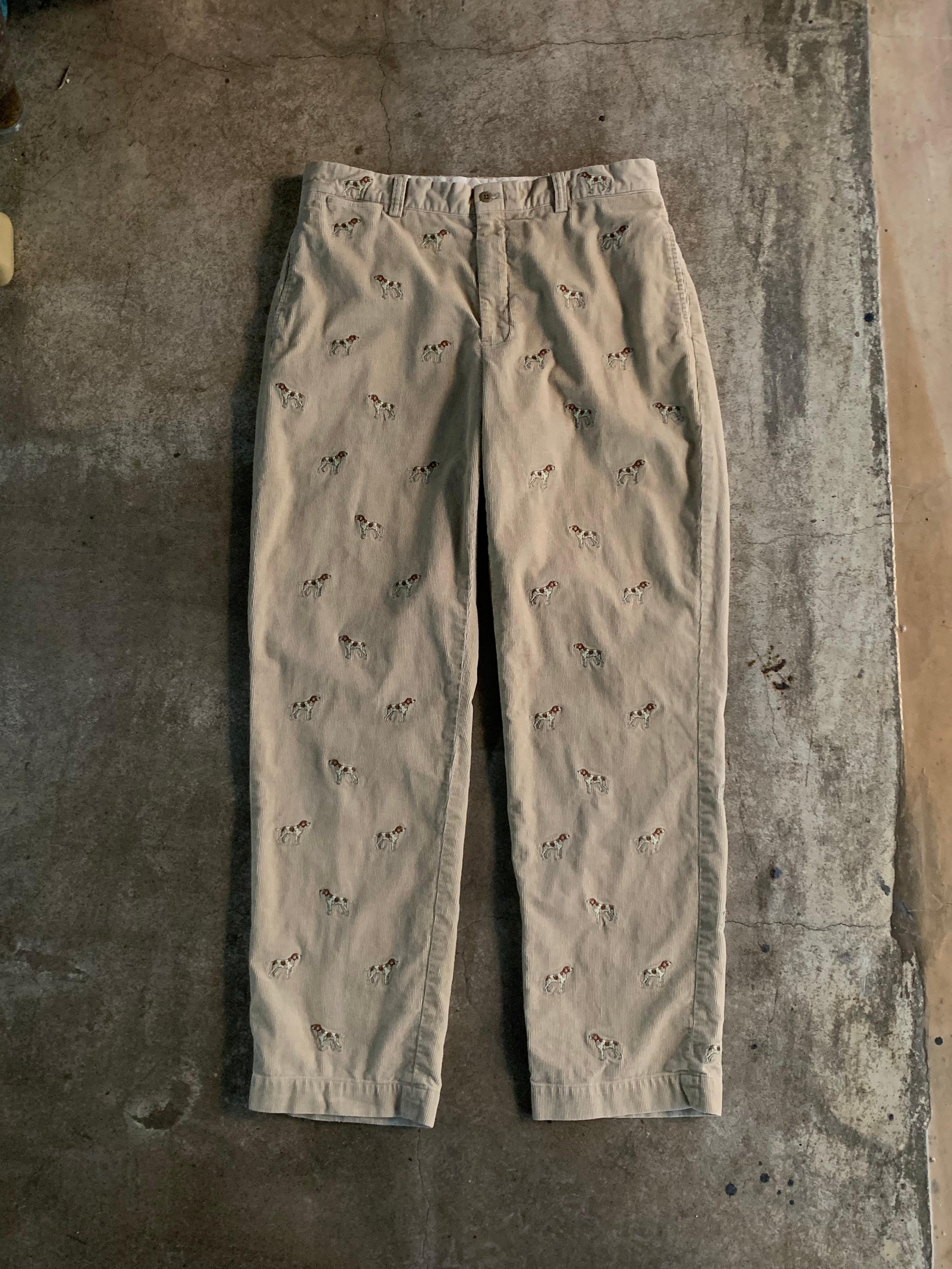 Polo by Ralph Lauren Embroidery Corduroy Pants 3