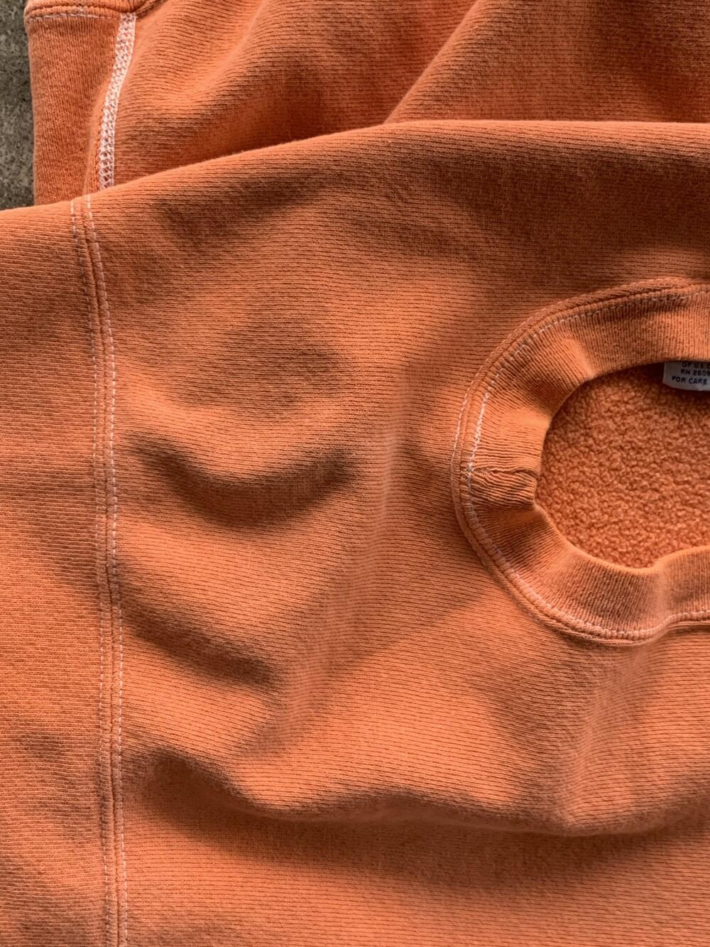 1990s Champion Reverse Weave Sweatshirt (Orange) 10