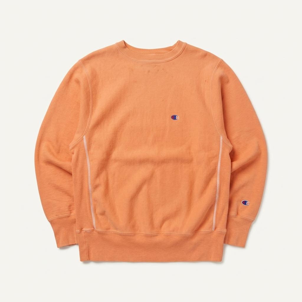 1990s Champion Reverse Weave Sweatshirt (Orange) 1