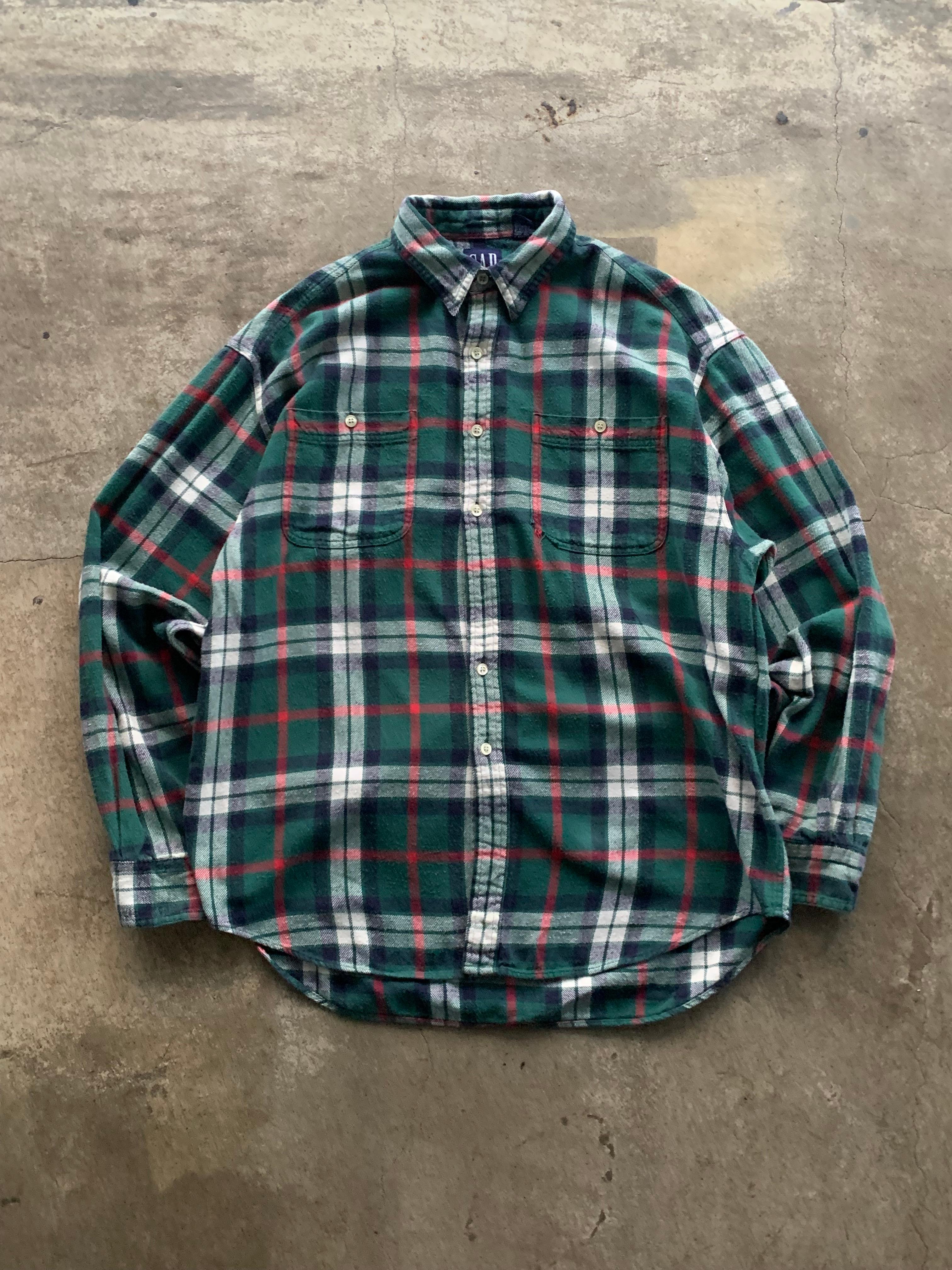 OLD GAP Flannel Work Shirt 3