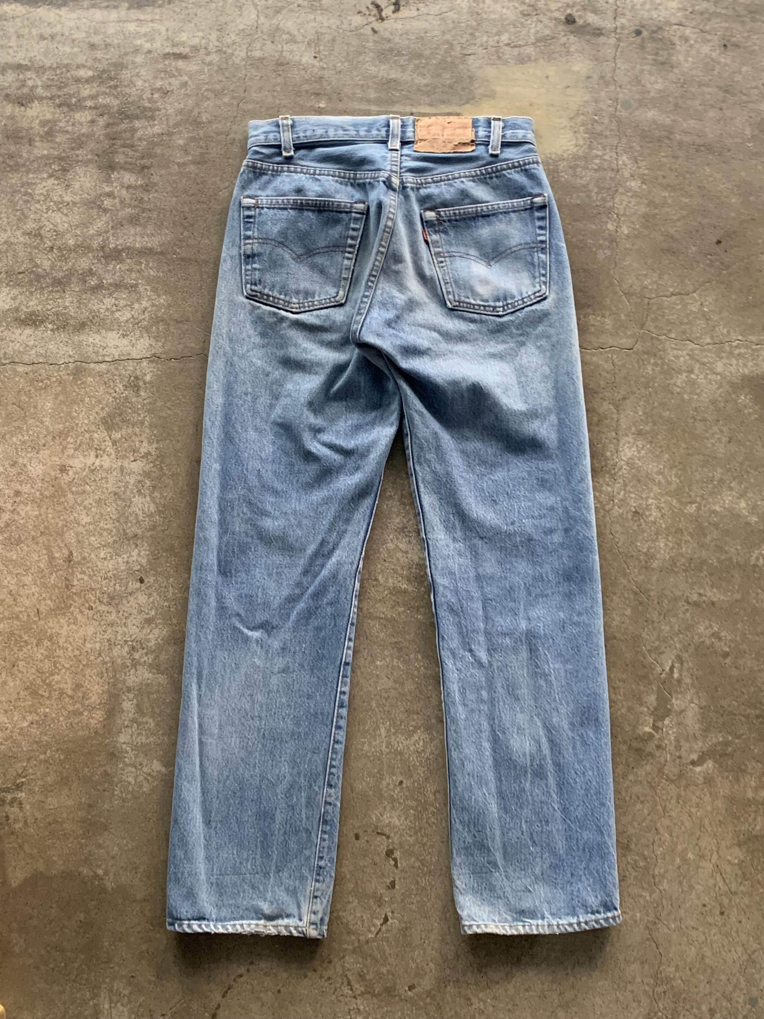 1980s Levi's 501 Denim Jeans (30x32) 6